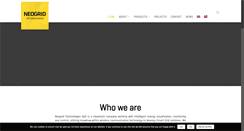 Desktop Screenshot of neogrid.dk